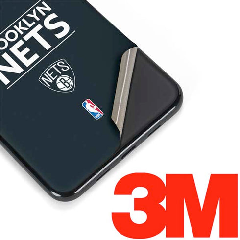 NBA Brooklyn Nets Standard - Black Google Pixel 3a XL Skin